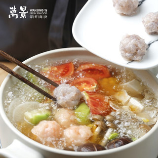 338香嫩虾滑150g/袋 虾仁含量高 火锅丸子 海鲜水产 冷冻生鲜 香嫩虾滑150g/袋*10 5A青虾滑95%含量150g/袋*1