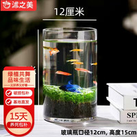 沭之美鱼缸水草 大对叶种子+水草泥+12*15圆柱玻璃瓶+小喷壶 源头直发 种子+水草泥+玻璃瓶+小喷壶