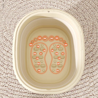 泡脚桶可折叠家用便携式加厚足浴盆过小腿保温洗脚盆按摩洗脚桶