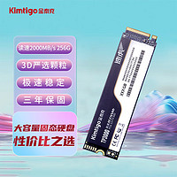 Kimtigo 金泰克 SSD固态硬盘 M.2接口（NVMe协议)2280四通道PCIe  TP3000 TP3000 256GB