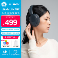 JLAB JBuds Lux ANC主动降噪蓝牙耳机头戴式 72小时长续航 蓝牙5.4 女友 石墨色