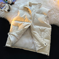 TUCANO啄木鸟马甲2024冬季男士纯色百搭加厚外穿棉马夹外套女