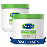 Cetaphil 丝塔芙 保湿面霜  干性肌肤 453g*2