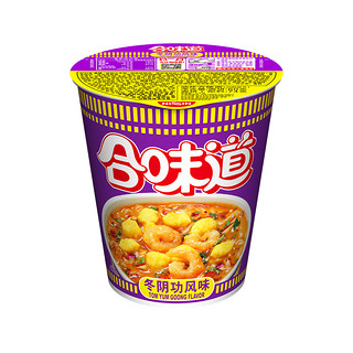 NISSIN 日清食品 日清合味道冬阴功零食泡面74g×1杯食品面皮速食面条