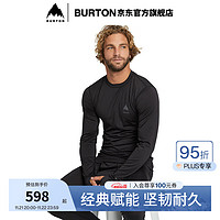 BURTON 伯顿 官方男士 LIGHTWEIGHT 打底衫保暖舒适柔软内衣221761 22176100001 S