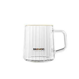 DAEWOO 大宇 茶饮杯400ml玻璃杯350ML陶瓷马克杯 适用大宇恒温杯垫