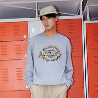 Dickies 帝客 胸前大LOGO休闲百搭卫衣 男女同款舒适卫衣 DK0A87ZR 中羽灰 XXL