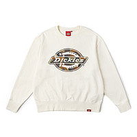 Dickies 帝客 胸前大LOGO休闲百搭卫衣 男女同款舒适卫衣 DK0A87ZR 白鹭白