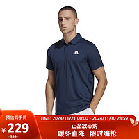 adidas 阿迪达斯 短袖男子夏季网球训练POLO衫休闲上衣T恤  HS3237 A/M