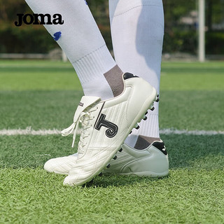 Joma 荷马 袋鼠皮足球鞋男碎钉鞋青少年儿童小学生足球训练鞋飞盘鞋 阿方索 MG短钉 35