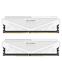 GLOWAY 光威 天策系列 DDR4 3200MHz 马甲条 台式机内存 皓月白 32GB（16GBx2） CL18