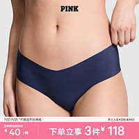 VICTORIA'S SECRET PINK舒适低腰半包臀女士内裤 50K6午夜海军蓝 11246718 XS