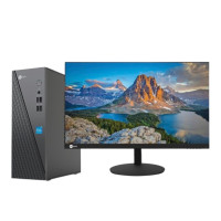 会员专享、以旧换新补贴、PLUS会员：Lenovo 联想 来酷 Lecoo 台式电脑（i5-12600H、16GB、512GB SSD）+23.8英寸显示器