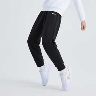 特步 XTEP童装冬季小中大童时尚舒适保暖儿童裤子男童女童加绒