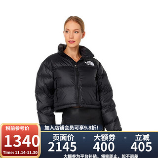 THE NORTH FACE 北面 美版1996Nuptse男女款羽绒服潮牌经典户外700蓬-鸭绒鹅绒随机发 NF0A5GGE女款高腰