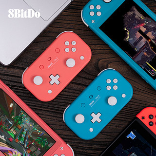 八位堂 8BitDo Lite 2 轻薄游戏手柄 体感震动 无线Switch oled游戏机安卓树莓派蓝牙有线 塞尔达林克马里奥