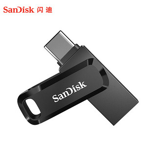 SanDisk 闪迪 高速至尊酷柔系列 SDDDC3-128G-Z46 USB 3.1 U盘 黑色 128GB USB-A/Type-C双口