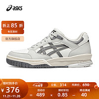 ASICS 亚瑟士 运动休闲鞋男鞋女鞋复古时尚舒适篮球鞋 GEL-SPOTLYTE LOW 白色/灰色 44.5