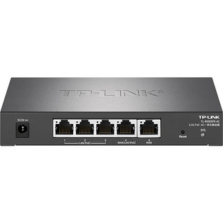 TP-LINK 普联 2.5G PoE·AC一体化企业级路由器 适配TP-LINK Wifi7 ap面板 5口2.5G功率增强型TL-R5005PE-AC