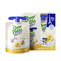 POM'POTES 法优乐 Pompotes)儿童酸奶法国原装进口宝宝零食非果泥 奇异果口味85g*4袋