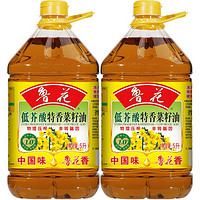 luhua 鲁花 低芥酸特香菜籽油 5L*2 量贩装 食用油