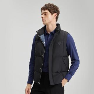 SHANSHAN【羽绒服马甲】杉杉轻薄羽绒服保暖鸭绒御寒秋冬休闲立领男式外套