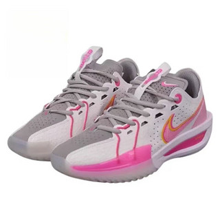 耐克（NIKE） Air Zoom GT Cut 3白红减震耐磨低帮篮球鞋DV2918-101 白粉灰 46 ，