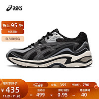 ASICS 亚瑟士 女鞋运动休闲鞋复古时尚运动鞋百搭舒适跑鞋 GEL-PRELEUS 黑色/碳灰色 37.5