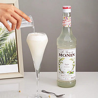 MONIN 莫林 茉莉花风味糖浆玻璃瓶装 咖啡调酒伴侣鸡尾酒奶茶饮料果汁 茉莉花风味糖浆 700ml