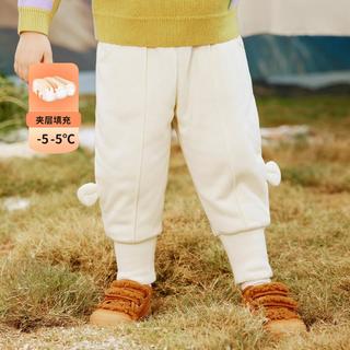 【加厚棉裤】男童裤子儿童女宝宝长裤秋冬运动裤保暖