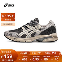 ASICS 亚瑟士 运动休闲鞋男鞋女鞋时尚百搭复古运动鞋舒适跑鞋 GEL-1090 灰色/米色 42.5