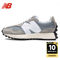 new balance 男鞋女鞋 春季运动鞋轻便透气跑步复古休闲鞋子男 nb327 元祖灰/MS327LAB-D 37.5 码/内长230mm