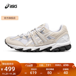 ASICS 亚瑟士 运动休闲鞋男鞋复古老爹鞋轻质缓震运动鞋 GEL-SONOMA 15-50 白色/米色 42