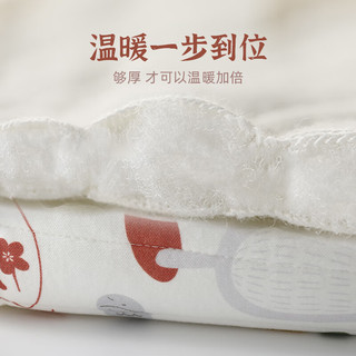 巴厘小猪（BALIPIG）女童棉服套装婴儿新年服秋冬季儿童棉袄夹棉保暖宝宝衣服男童棉衣 早安兔子 120cm