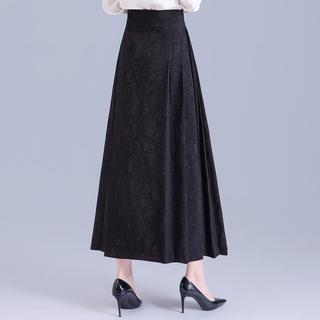 丝柏舍 SPECIAL【新中式提花马面裙】2024秋装新女士高腰中长款复古半身裙