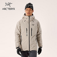 ARC'TERYX始祖鸟 BETA DOWN INSULATED JACKET GORE-TEX  男子 羽绒夹克 Rune/Black/雅致棕/黑色 L