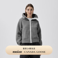 加拿大鹅（Canada Goose）Chilliwack 女士白标羊毛抓绒飞行员夹克 7102W1