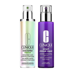 CLINIQUE 倩碧 早C晚A组合（302镭射瓶淡斑精华100ml+智慧专研修护精华100ml）