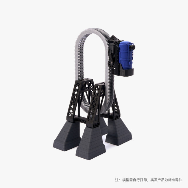 Bambu Lab 3D打印环游小火车ZH001创客宝库创意模型组件