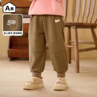 【舒适有型】男女童冬季洋气束脚裤中大童加绒加厚休闲长裤潮