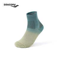 Saucony索康尼男女抑菌专业高帮跑步袜舒适透气运动袜