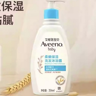 88VIP：Aveeno 艾惟诺 宝宝洗发沐浴二合一 354ml