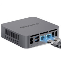 Maxtang 大唐 MAX N100 迷你主机机 灰色(酷睿N100、核芯显卡、16GB、512GB SSD)