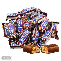 SNICKERS 士力架 花生夹心巧克力 300g(共15条)