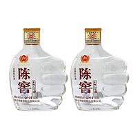 泸州老窖陈窖柔雅46度100ml*2瓶 浓香型白酒小酒