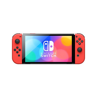 Nintendo 任天堂 Switch游戏机 日版马力欧限定红色游戏主机