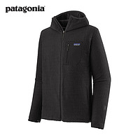 男士连帽抓绒衣 R1 AIR 40255 patagonia巴塔哥尼亚 BLK XL