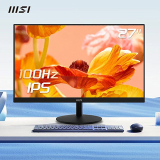 百亿补贴：MSI 微星 Modern MD271P 27英寸 IPS 显示器（1920×1080、75Hz、104.61%sRGB、Type-C 15W）