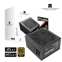 Thermalright(利民) 额定1000W TR-AG1000 ATX3.1电源 金牌全模组电源 原生PCIE5.1 全日系电容 电脑电源