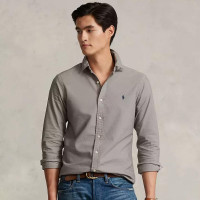 RALPH LAUREN 拉夫劳伦 男士经典成衣染棉质衬衫 多色可选